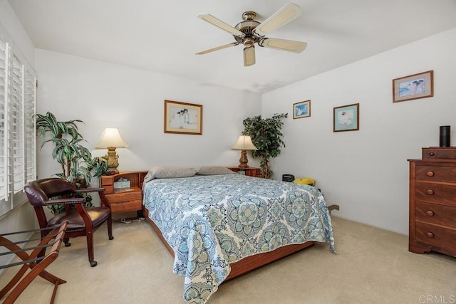 5015 Alicante Way, Oceanside, CA 92056 - carpeted bedroom featuring ceiling fan