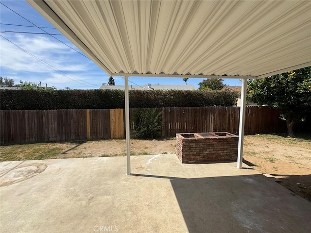 8667 Colorado Ave, Riverside, CA 92504 - fenced backyard featuring a patio