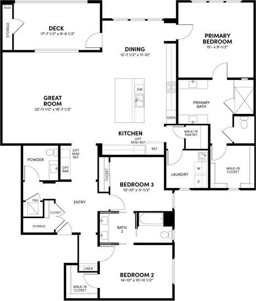 8896 Los Coyotes Ct Unit 410, Buena Park, CA 90621 - home floor plan