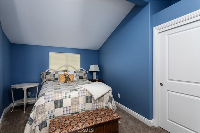 8390 Curbaril Ave, Atascadero, CA 93422 - carpeted bedroom with baseboards and vaulted ceiling