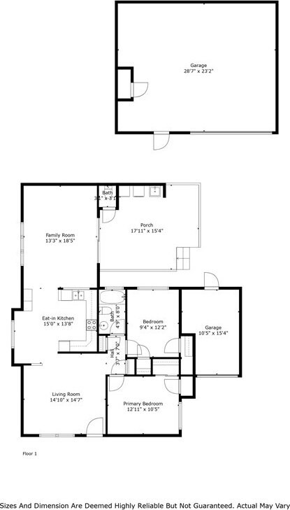 5526 W 118th Pl, Hawthorne, CA 90304 - floor plan / room layout