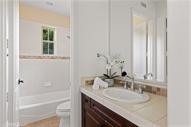 47 Via Alcamo, San Clemente, CA 92673 - bathroom with vanity, toilet, and  shower combination