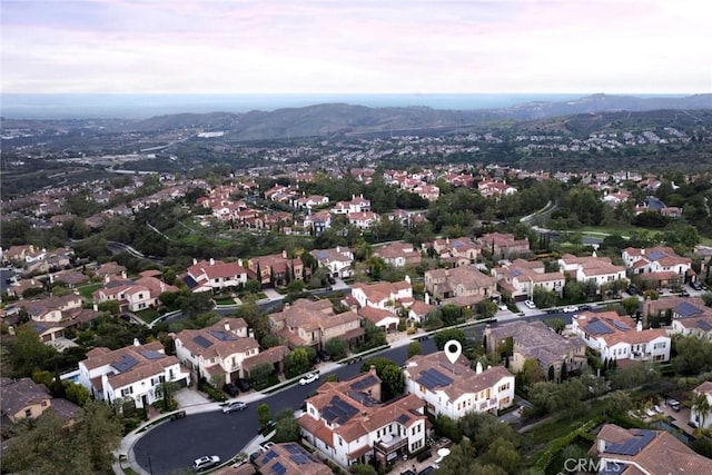 47 Via Alcamo, San Clemente, CA 92673 - aerial view of property's location with nearby suburban area