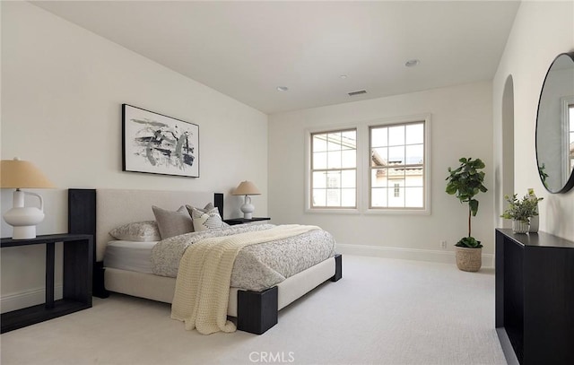 47 Via Alcamo, San Clemente, CA 92673 - carpeted bedroom with baseboards and arched walkways