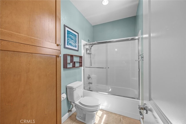 4267 Carnegie Ct, Riverside, CA 92505 - bathroom with tile patterned flooring and combined bath / shower with glass door