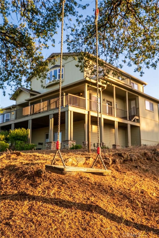 9713 Rastro Way, La Grange, CA 95329 - view of rear view of house