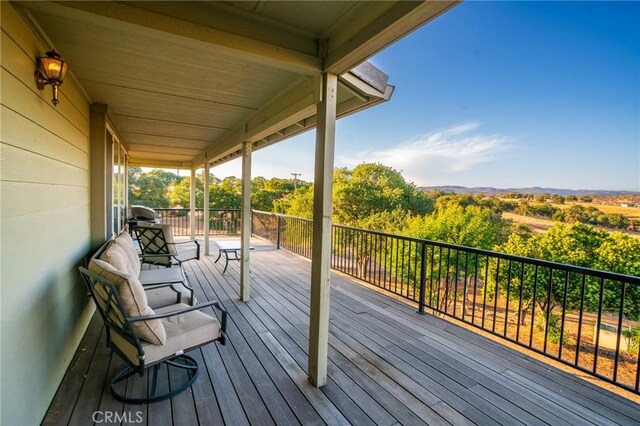 9713 Rastro Way, La Grange, CA 95329 - view of wooden deck