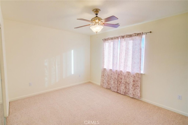 9713 Rastro Way, La Grange, CA 95329 - carpeted spare room with baseboards and a ceiling fan