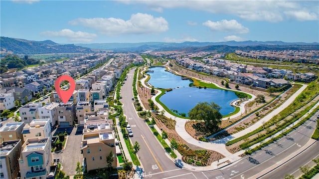 25 Splendor Way, Rancho Mission Viejo, CA 92694 - aerial view of property and surrounding area with nearby suburban area and a water and mountain view