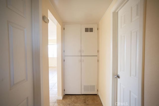 58382 Sunny Sands Dr, Yucca Valley, CA 92284 - hall featuring light tile patterned flooring and baseboards