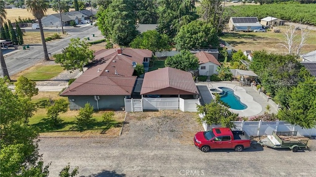 4436 County Road M 1/2, Orland, CA 95963 - aerial view of a pool