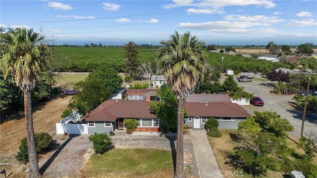 4436 County Road M 1/2, Orland, CA 95963 - aerial view of sparsely populated area with rows of crops