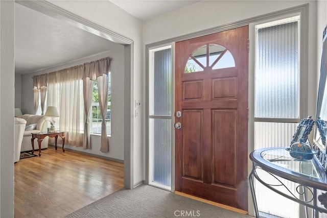 4436 County Road M 1/2, Orland, CA 95963 - foyer featuring baseboards and wood finished floors
