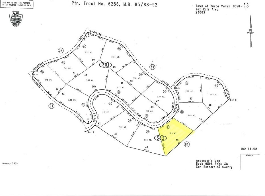 0 Hilton, Yucca Valley, CA 92284