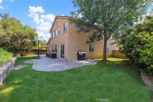 29778 Salmon St, Menifee, CA 92584 - back of house with stucco siding and a patio