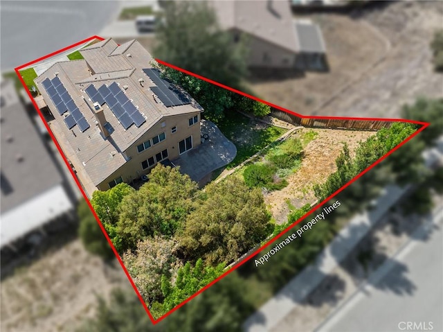 29778 Salmon St, Menifee, CA 92584 - aerial view of property's location featuring property boundaries highlighted
