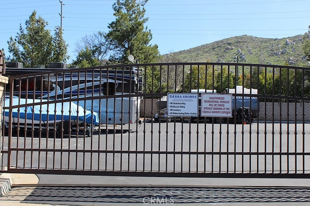 29778 Salmon St, Menifee, CA 92584 - gate featuring a mountain view