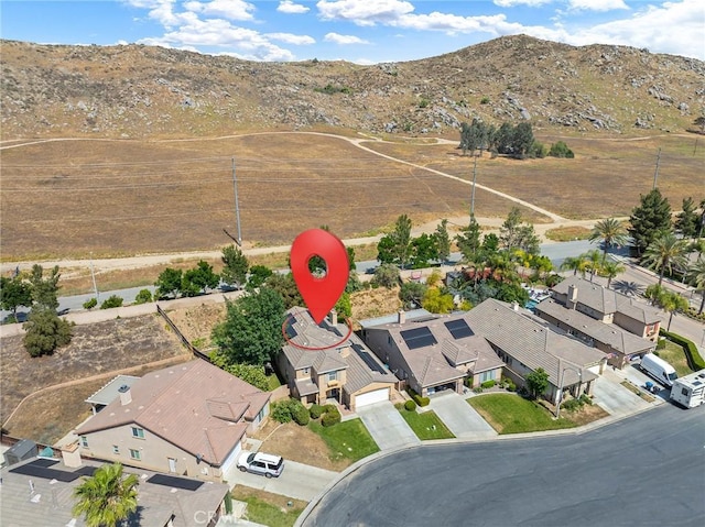 29778 Salmon St, Menifee, CA 92584 - aerial view of property and surrounding area with a mountain backdrop