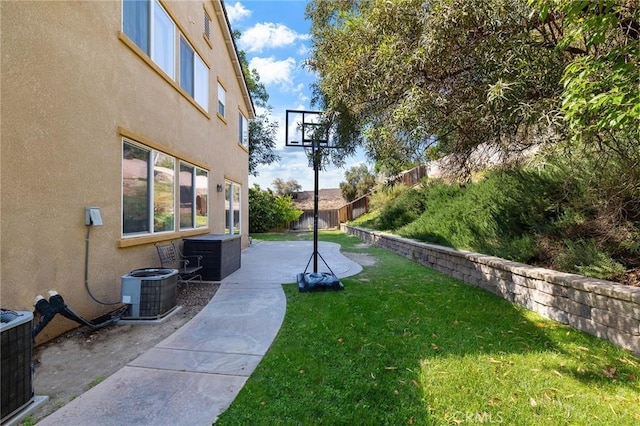 29778 Salmon St, Menifee, CA 92584 - view of yard featuring cooling unit and a patio area