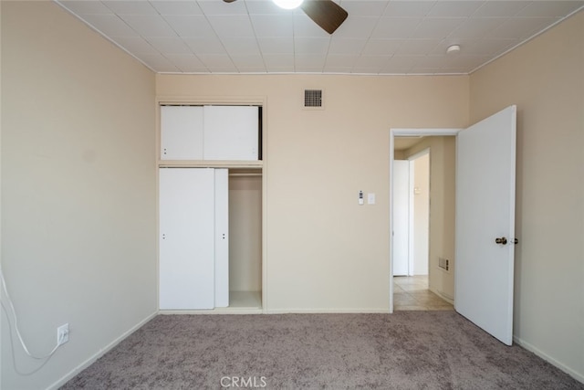 39026 11th St W, Palmdale, CA 93551 - unfurnished bedroom with carpet, a closet, and baseboards