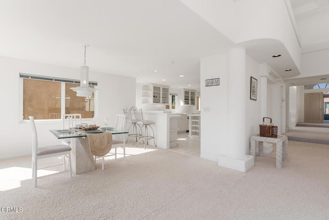 5331 Wavecrest Way, Oxnard, CA 93035 - dining room with light carpet and recessed lighting