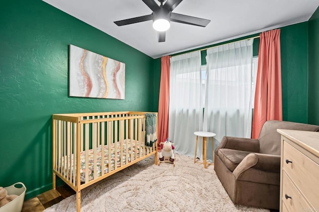 169 Theresa Way, Chula Vista, CA 91911 - bedroom featuring a crib and a ceiling fan