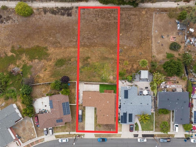 169 Theresa Way, Chula Vista, CA 91911 - aerial view of property's location featuring property boundaries highlighted