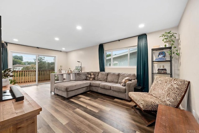 169 Theresa Way, Chula Vista, CA 91911 - living room featuring healthy amount of natural light, wood finished floors, and recessed lighting