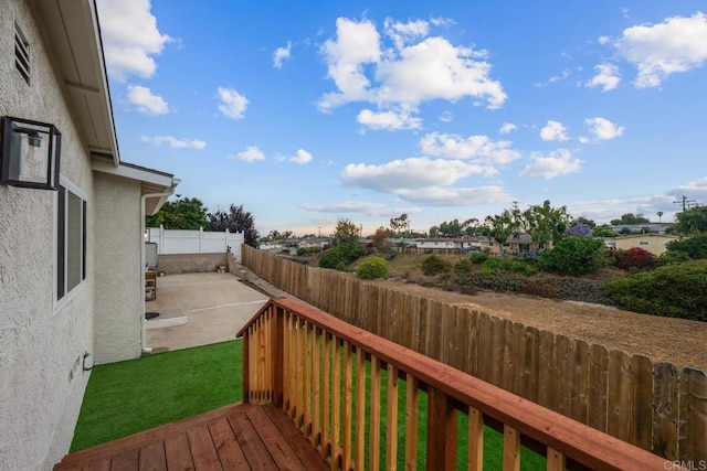 169 Theresa Way, Chula Vista, CA 91911 - deck featuring a fenced backyard and a patio area