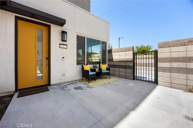 3720 S Allston Paseo Unit 7, Ontario, CA 91761 - view of patio featuring a gate