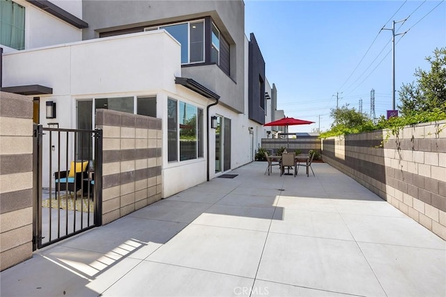 3720 S Allston Paseo Unit 7, Ontario, CA 91761 - view of patio / terrace featuring outdoor dining area