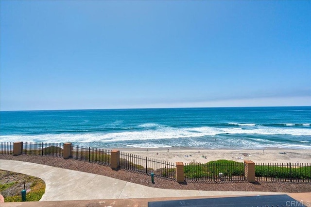 190 Del Mar Shores Ter Unit 24, Solana Beach, CA 92075 - water view with local beach