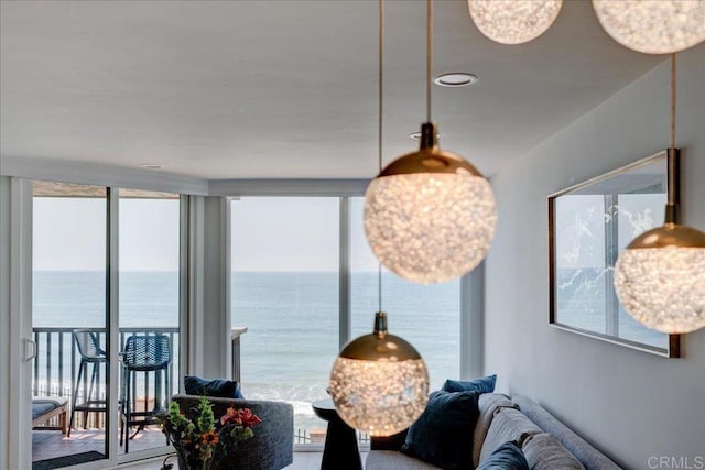 190 Del Mar Shores Ter Unit 24, Solana Beach, CA 92075 - sunroom featuring a water view