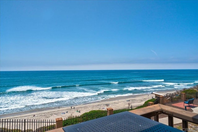 190 Del Mar Shores Ter Unit 24, Solana Beach, CA 92075 - water view featuring local beach