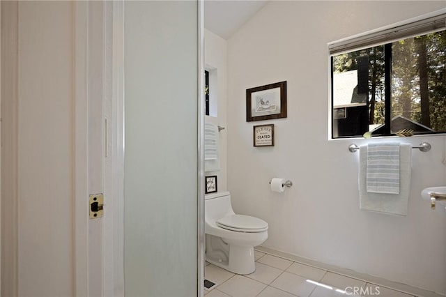 26249 Cedar Ln, Twin Peaks, CA 92391 - bathroom featuring toilet and tile patterned floors