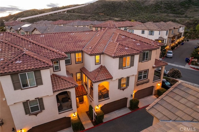 22124 Barrington Way, Saugus, CA 91350 - aerial view of residential area with a mountainous background