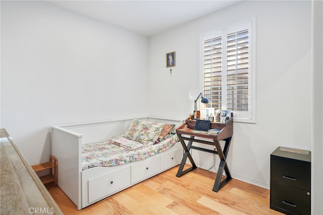 22124 Barrington Way, Saugus, CA 91350 - bedroom featuring light wood-style floors