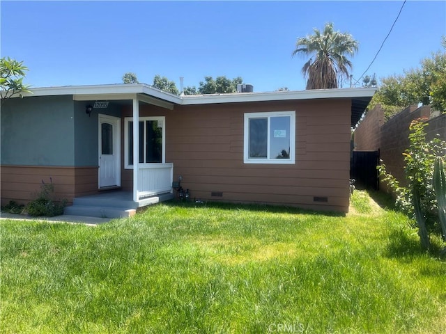 12055 Mount Vernon Ave, Grand Terrace, CA 92313 - view of front of house featuring crawl space