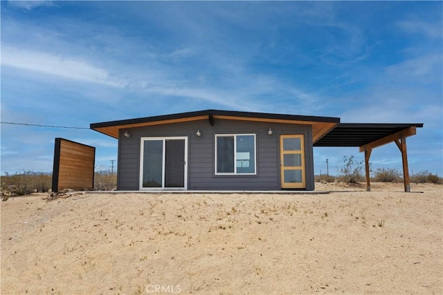 57628 Pine St, Landers, CA 92285 - view of back of house