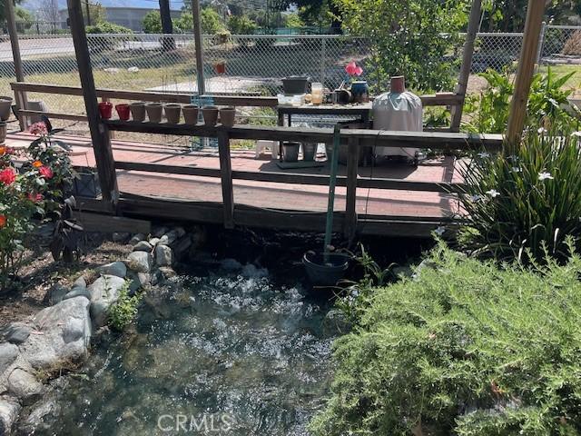 2968 Mill Creek Rd, Mentone, CA 92359 - view of wooden deck