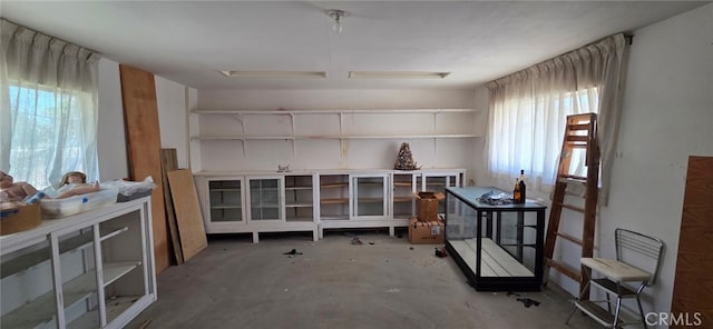 56994 Crestview Dr, Yucca Valley, CA 92284 - miscellaneous room with concrete floors