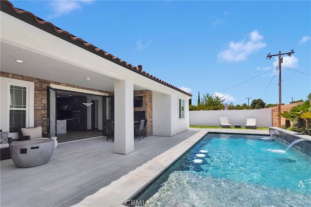 14258 Crow Rd, Apple Valley, CA 92307 - view of pool with a patio