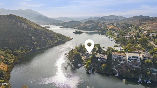 2112 Trentham Rd, Triunfo Pass-Point Mugu, CA 91361 - view of property location featuring a water and mountain view