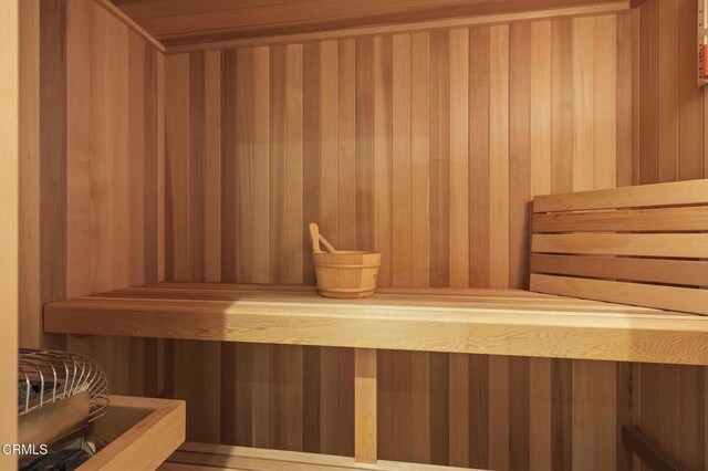 2112 Trentham Rd, Triunfo Pass-Point Mugu, CA 91361 - relaxing sauna / steam room featuring wooden walls