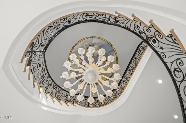2112 Trentham Rd, Triunfo Pass-Point Mugu, CA 91361 - detailed view of arched walkways and a chandelier