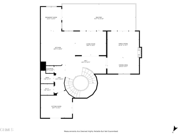 2112 Trentham Rd, Triunfo Pass-Point Mugu, CA 91361 - view of property floor plan