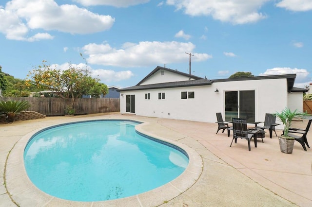 3243 Carolyn Cir, Oceanside, CA 92054 - view of swimming pool with a patio and a fenced backyard