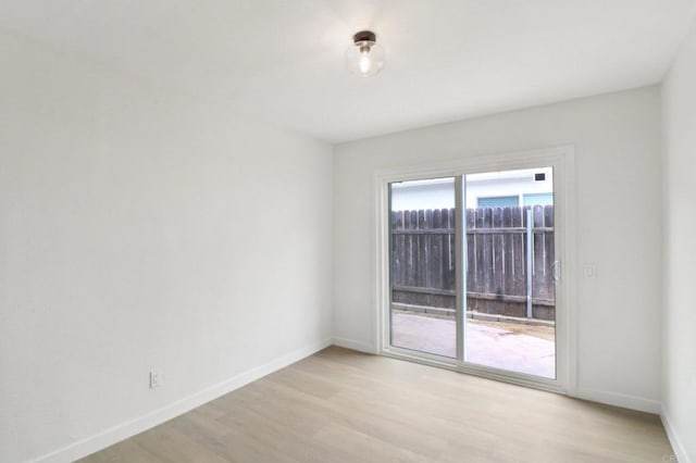 3243 Carolyn Cir, Oceanside, CA 92054 - spare room with light wood-style flooring and baseboards