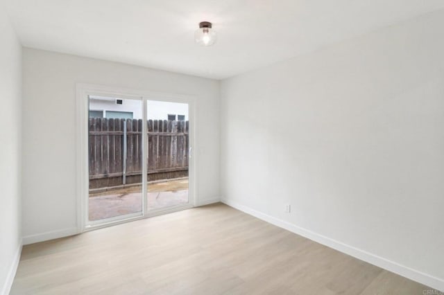 3243 Carolyn Cir, Oceanside, CA 92054 - empty room featuring light wood-type flooring and baseboards