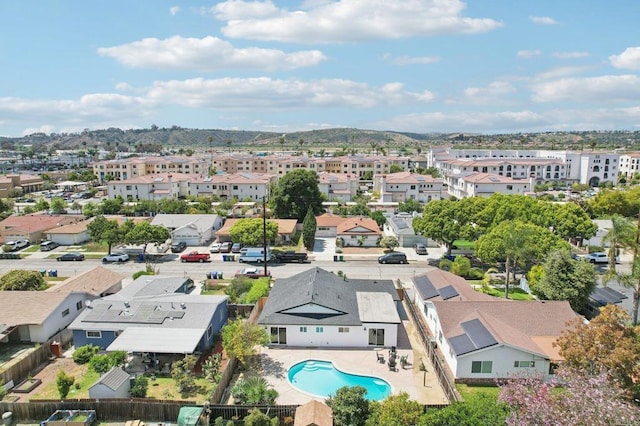 3243 Carolyn Cir, Oceanside, CA 92054 - aerial view of residential area with a pool area